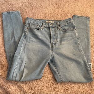 Levi’s High Waisted Skinny Jeans